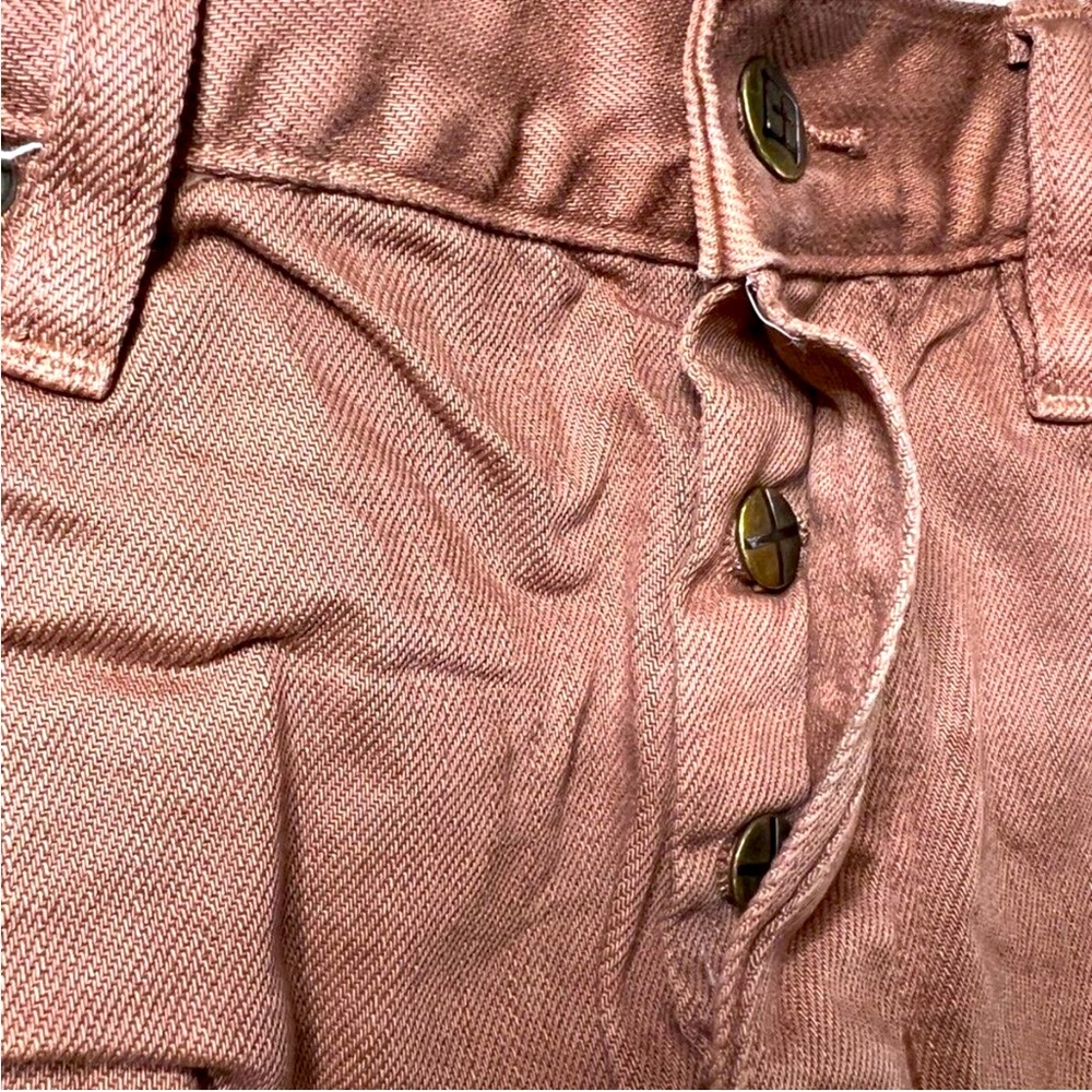 NWT RARE HIGH WAISTED CLAY POT JING SHORT SELVEDGE AUSTRALIAN IMPORTED DENIM - Picture 10 of 14